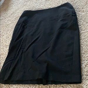 New York and Company Skirt Black work twice